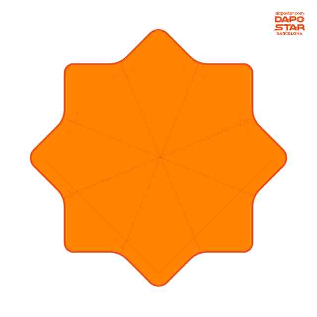 The Original Dapostar | Bloom Orange